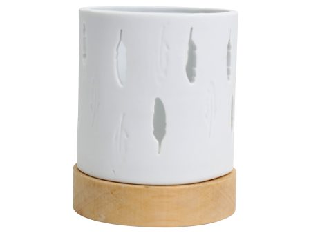 Splosh Tranquil Tealight Holder - Feather Online Sale