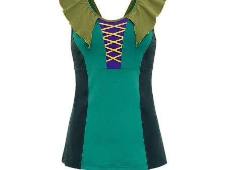 Sister Witch Athletic Tank Top - Green Fashion