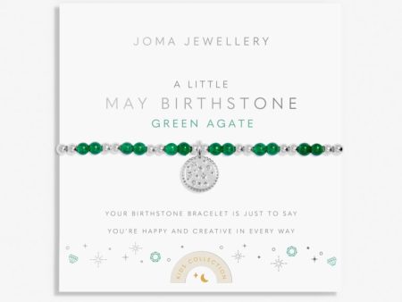 Joma Jewellery Bracelet - Children s A Little  May  Birthstone For Discount