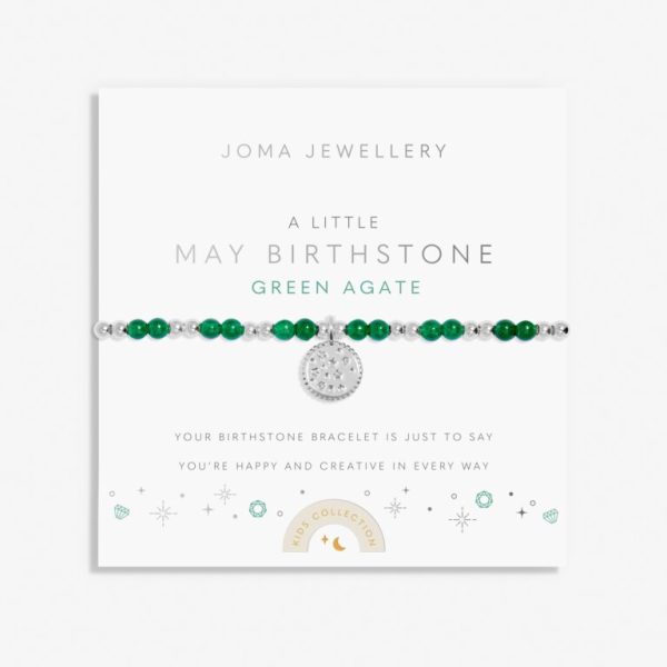 Joma Jewellery Bracelet - Children s A Little  May  Birthstone For Discount