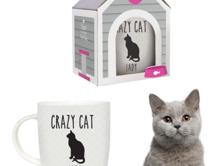 Splosh Pet Mugs - Crazy Cat Lady For Discount