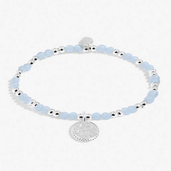 Joma Jewellery Bracelet - Children s A Little  March  Birthstone For Discount