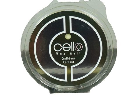 Cello Wax Melt - Caribbean Coconut Fashion