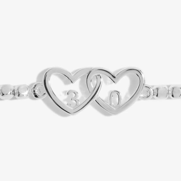 Joma Jewellery Bracelet - Forever Yours Happy 30th Birthday Online Sale