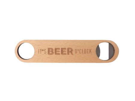 Splosh Wooden Bottle Opener - Beer O Clock Cheap