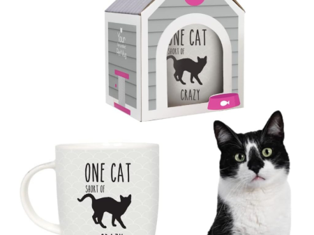 Splosh Pet Mugs - One Cat Short Discount