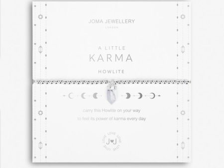 Joma Jewellery Bracelet - A Little  Howlite  Crystal For Cheap