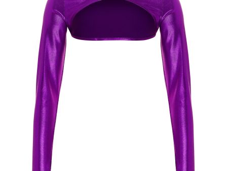 Amethyst Jewel Athletic Shrug Online Sale