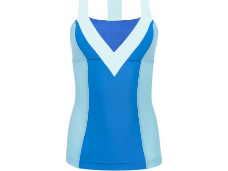 Beauty Sleep Princess Athletic Tank Top - Blue Online Hot Sale