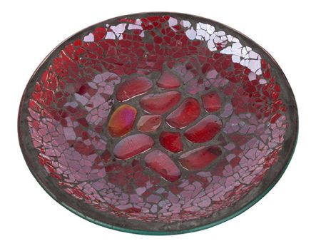 Cello Candle Plate - Ruby Pebbles Online Sale