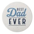 Splosh Best Dad Ceramic Coaster For Sale