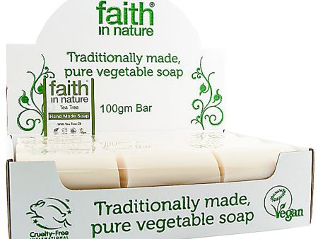 Faith in Nature Tea Tree Unwrapped Soap 100g Hot on Sale