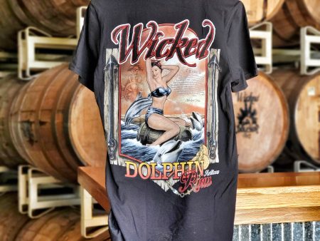 Wicked Dolphin Pin-Up Tee For Discount