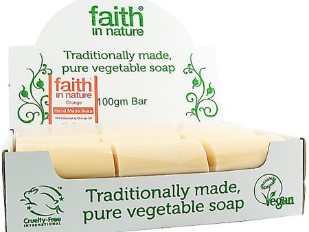 Faith in Nature Orange Unwrapped Soap 100g Online now