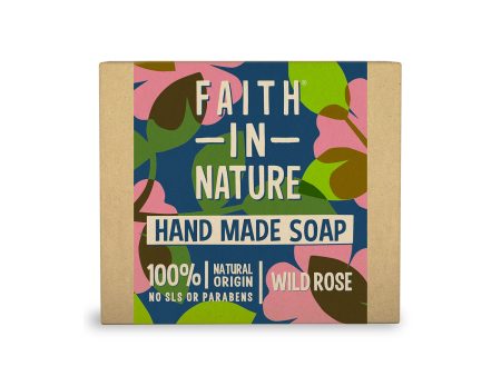 Faith in Nature Wild Rose Boxed Soap 100g Cheap