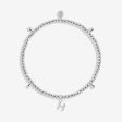 Joma Jewellery Bracelet - A Little Alphabet  H  Supply