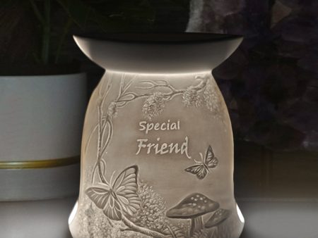 Cello Porcelain Tealight Burner - Special Friend Woodland Cheap