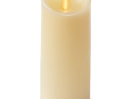 Luminara Indoor 3.5  x 7.0  Ivory Pillar Discount