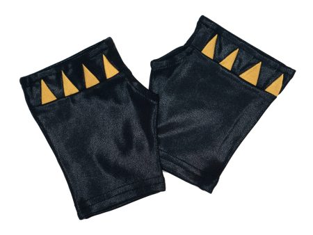 Queen Panther Fingerless Gloves Online now