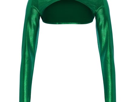 Emerald Jewel Athletic Shrug Online