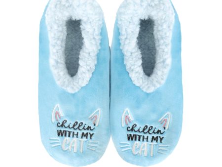 Splosh Women s Quote Cat Slippers Cheap