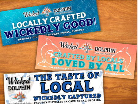 Wicked Slogan Stickers For Discount