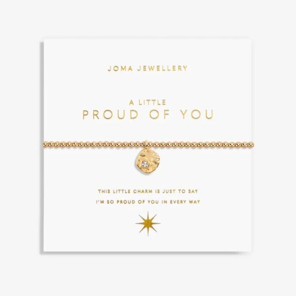 Joma Jewellery Bracelet - Gold A Little Proud Of You Hot on Sale