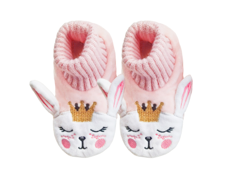 Splosh Baby Pink Bunny Slippers Online Sale