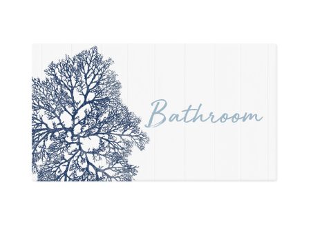 Splosh Hamptons Door Plaque - Bathroom Supply