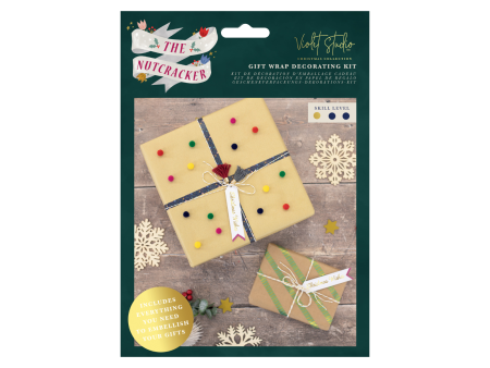 The Nutcracker Gift Wrap Decorating Kit - Violet Studio Online