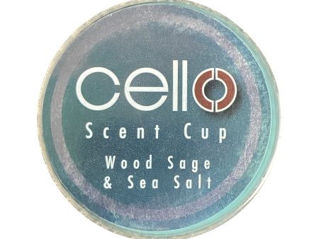 Cello Scent Cup - Wood Sage & Sea Salt For Cheap