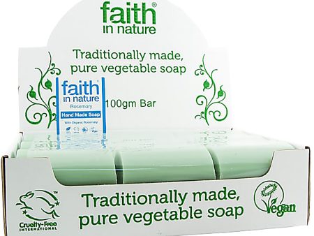 Faith in Nature Rosemary Unwrapped Soap 100g Online Sale