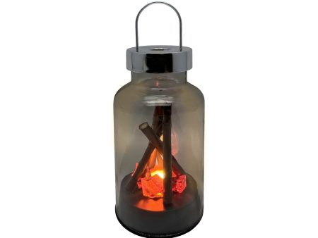 Gleneagles Campfire Lantern - LED Battery Lamp Hot on Sale