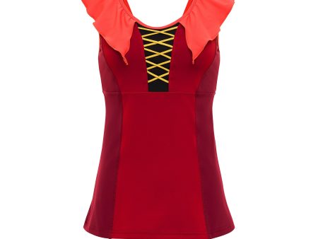 Sister Witch Athletic Tank Top - Red Online now