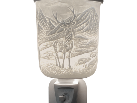 Cello Porcelain Plug In Electric Wax Burner - Highland Stag Supply