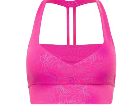 Beauty Sleep Princess Sports Bra - Pink Hot on Sale