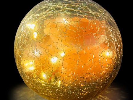 The Salt of Life - Crackle Ball - Golden on Sale