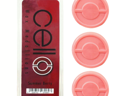 Cello Wax Medallions - Summer Berry on Sale