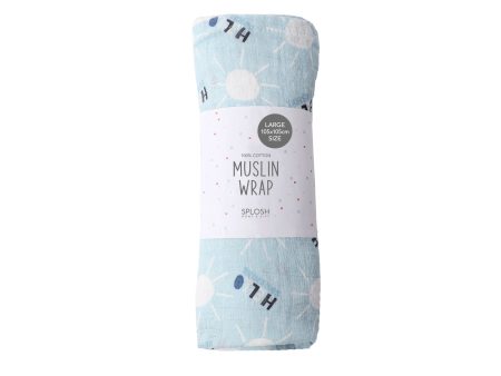 Splosh Baby Muslin - Hello For Discount