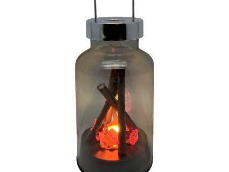 Gleneagles Campfire Large Lantern LED USB Lamp For Discount