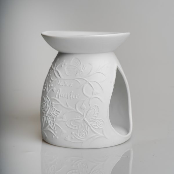 Cello Porcelain Tealight Burner - Loveliest Auntie Fashion