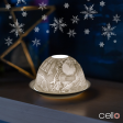 Cello Tealight Dome - Santa & Dog Cheap