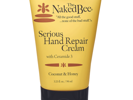 The Naked Bee Coconut & Honey Serious Hand Repair Cream 3.25oz Online Sale