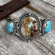 Royston Ribbon Turquoise Southwestern Cuff Bracelet Hot on Sale