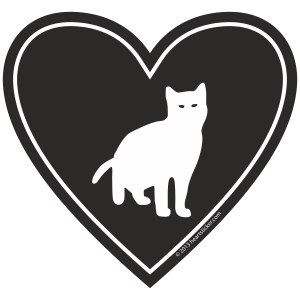 LD Love Decal Cat Sticker on Sale