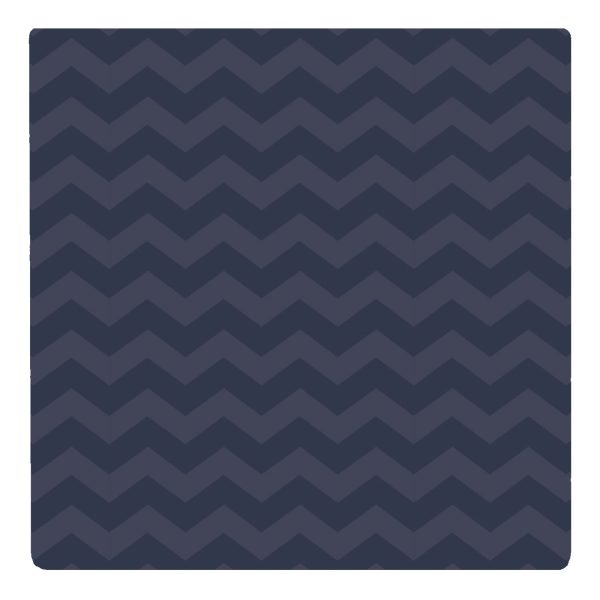 Splosh Hamptons Ceramic Coaster - Navy Chevron Discount