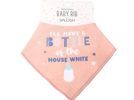 Splosh Baby Bib - House White Hot on Sale