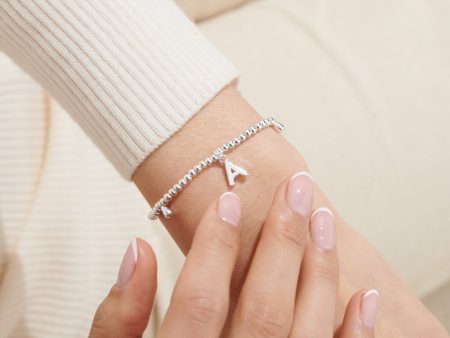 Joma Jewellery Bracelet - A Little Alphabet  A  For Discount