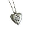 Triple Heart Pendant Necklace For Cheap