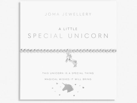 Joma Jewellery Bracelet - Childrens A Little Special Unicorn Sale